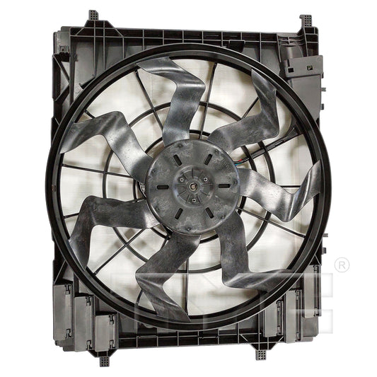 TYC Cooling Fan Assembly for MB GLE53 AMG 2021-2023 w Tow OEM # 167 906 89 06