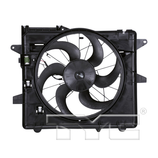 TYC Cooling Fan Assembly for Ford Mustang 2005-2014 OEM # BR3Z-8C607-A