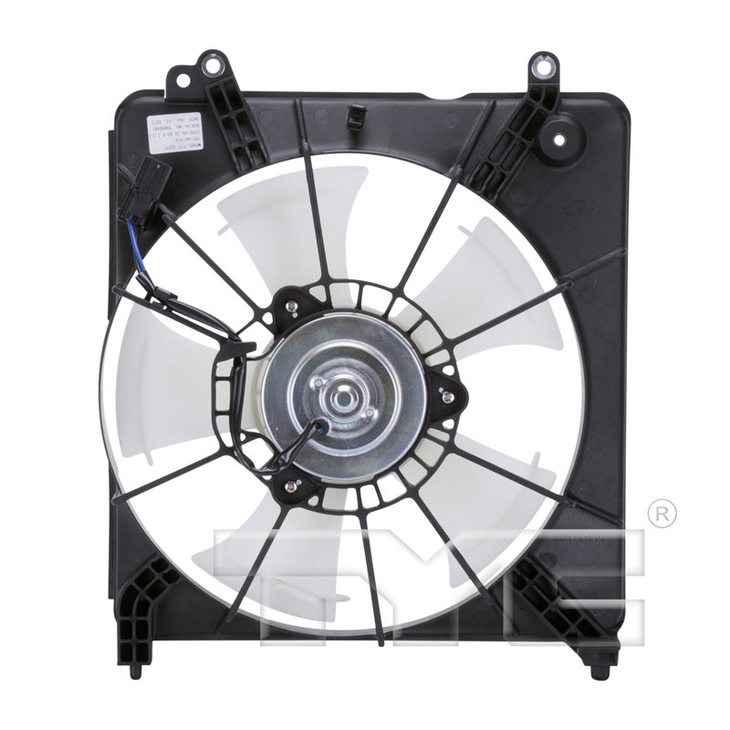 TYC Cooling Fan Assembly for Honda Fit 2009-2014 OEM # 19015-RB0-004