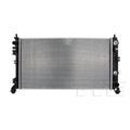 Cadillac Chevrolet GMC Radiator with OEM #  85575817 TYC #  13920