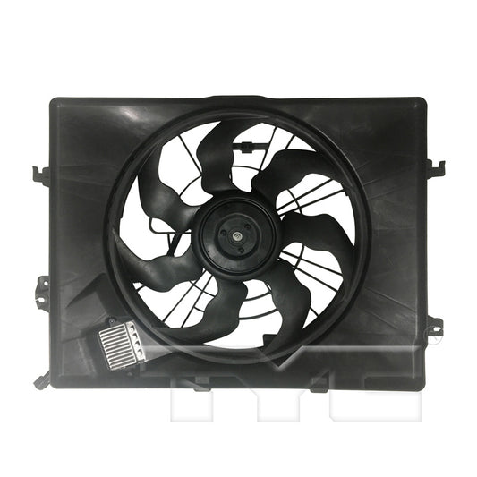 TYC Cooling Fan Assembly for Hyundai Sonata 2011-2015 OEM # 25380-4R500
