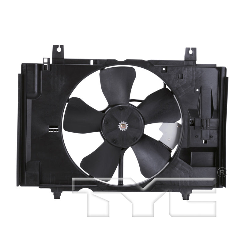 TYC Cooling Fan Assembly for Nissan Versa 2007-2012 w/ A/C OEM # 21481-EL30A
