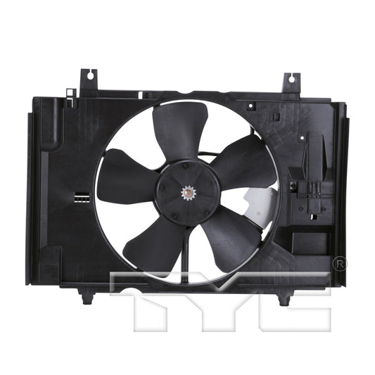 TYC Cooling Fan Assembly for Nissan Versa 2007-2012 w/ A/C OEM # 21481-EL30A