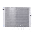 BMW Radiator with OEM #  17 11 8 669 005 TYC #  13697