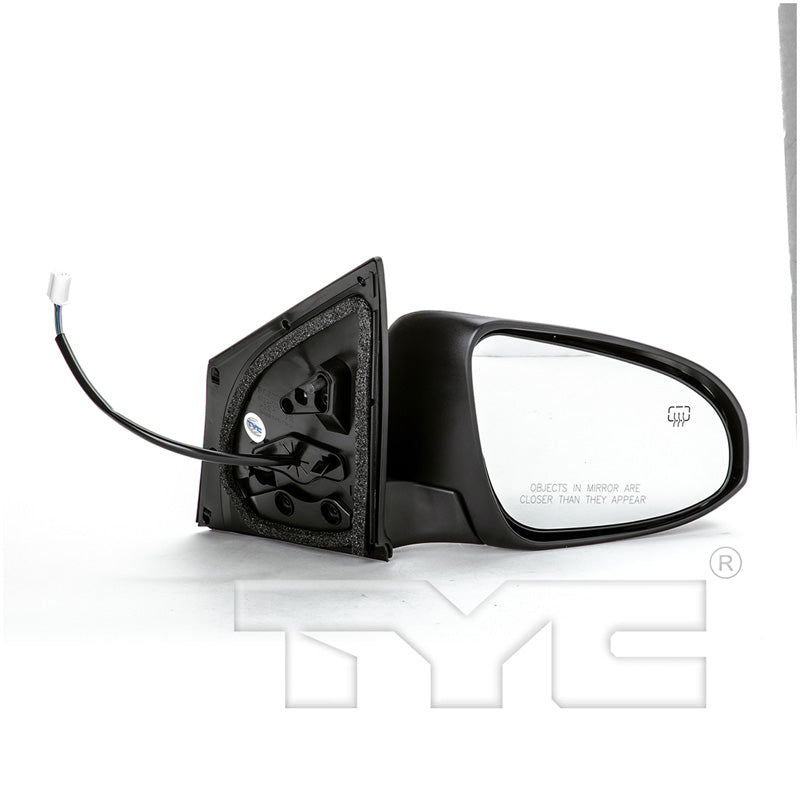 Toyota Passenger Side Mirror with OEM #  87910-02F91-C0 TYC #  5230641
