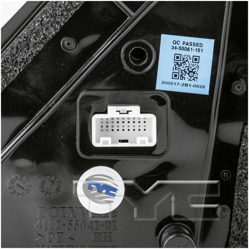 TYC Mirror for Toyota Tundra 2014-2021 PASSENGER Side OEM # 87910-0C470