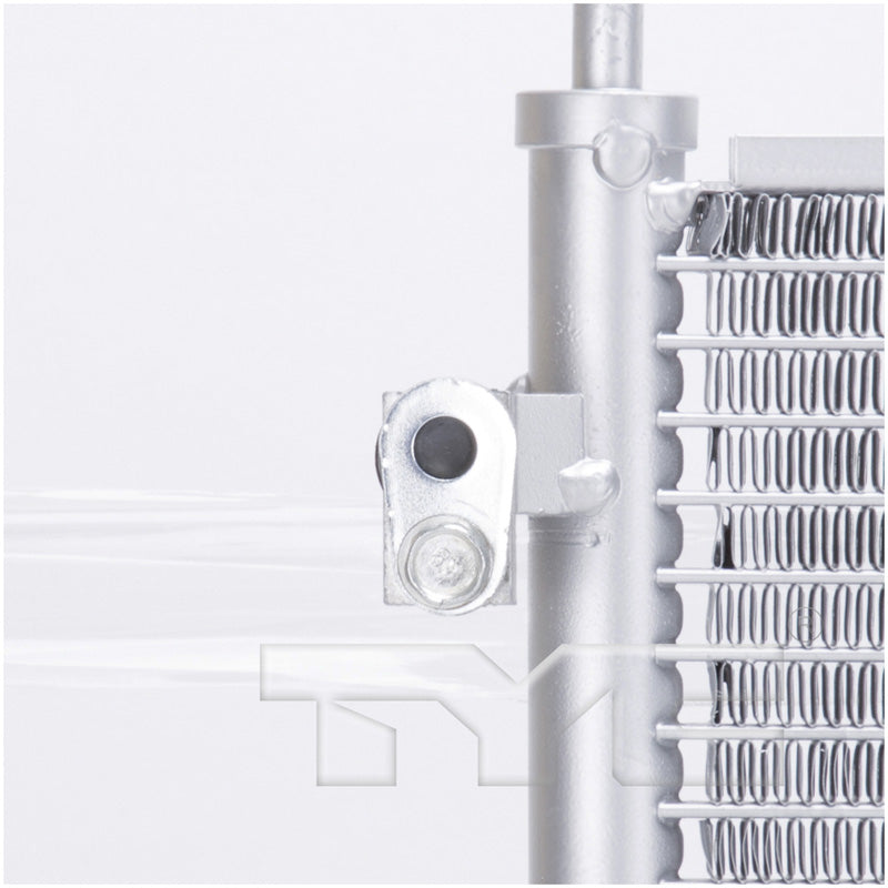 Nissan A/C Condenser with OEM # 92100-ZE80A TYC #  3628