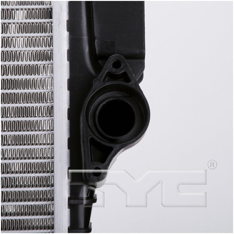 Porsche Radiator with OEM #  970 106 131 03 TYC #  13562