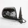 Toyota Passenger Side Mirror with OEM #  87910-0E072 TYC #  5380131