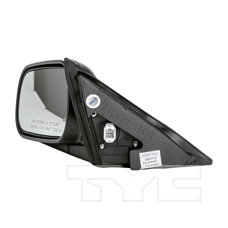 Honda Driver Side Mirror with OEM #  76250-SV4-A23ZD TYC #  4700232