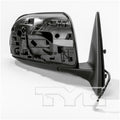 Toyota Passenger Side Mirror with OEM #  87910-0E082 TYC #  5380141