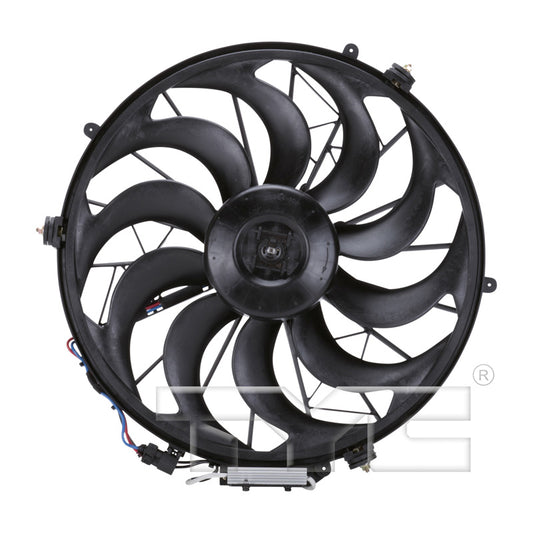 TYC Cooling Fan Assembly for BMW 328i 1999 Auxiliary Fan OEM # 64 54 1 392 913