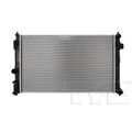 Toyota Radiator with OEM #  16400-F2081 TYC #  13956