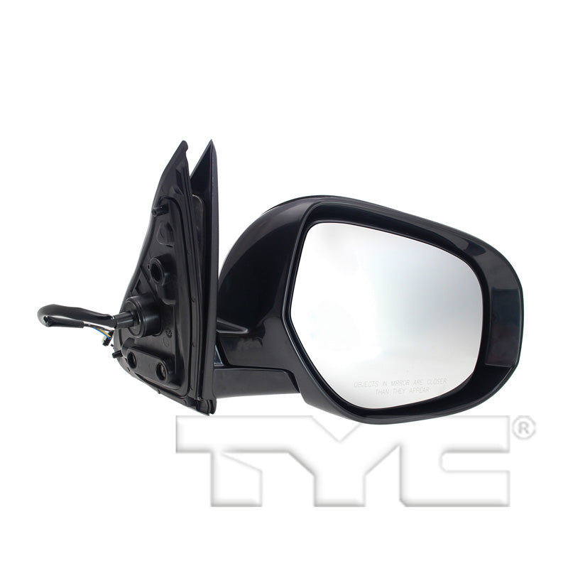 Mitsubishi Passenger Side Mirror with OEM #  7632B376 TYC #  6590141