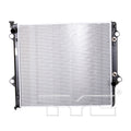 Toyota Radiator with OEM #  16400-50300 TYC #  2581