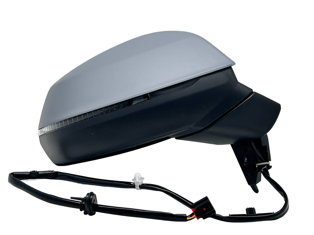 Audi Passenger Side Mirror with OEM #  80B 857 410 B 9B9 TYC #  8330141