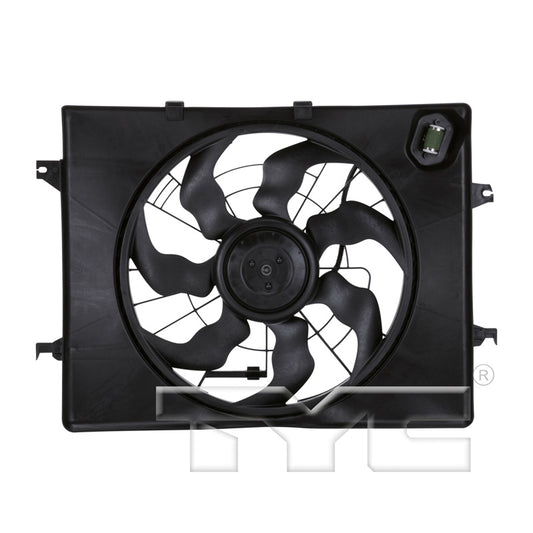 TYC Cooling Fan Assembly for Hyundai Sonata 2011-2012 See Note OE# 25380 3R610
