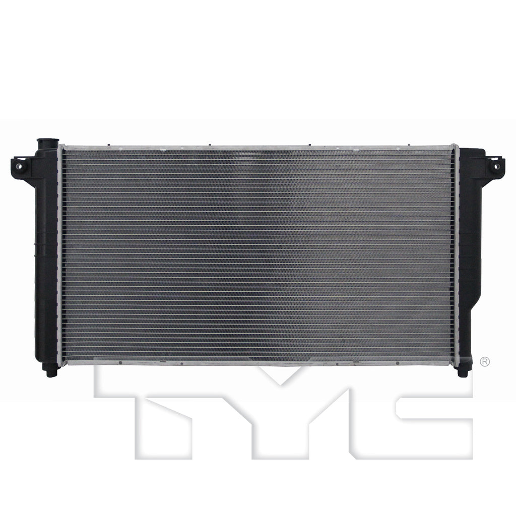 Dodge Radiator with OEM #  52029177AC TYC #  1555