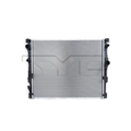 BMW Radiator with OEM #  17 11 8 476 010 TYC #  13634