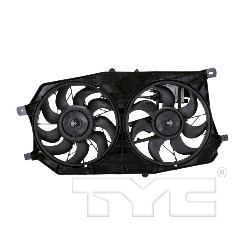 TYC Cooling Fan Assembly for Mercury Montego 2005-2007 OEM # 5F9Z 8C607 BM
