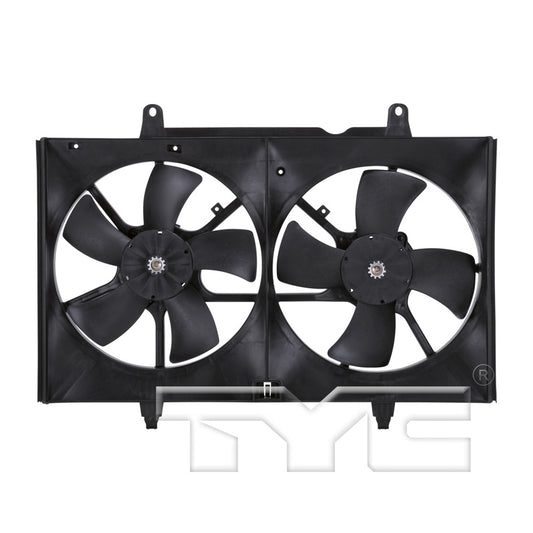 TYC Cooling Fan Assembly for Nissan Quest 2004-2009 OEM # 21481-5Z000