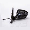Nissan Driver Side Mirror with OEM #  96302-3KA9A TYC #  5720132