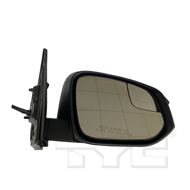 Toyota Passenger Side Mirror with OEM #  87910-0R210-C0 TYC #  5280571