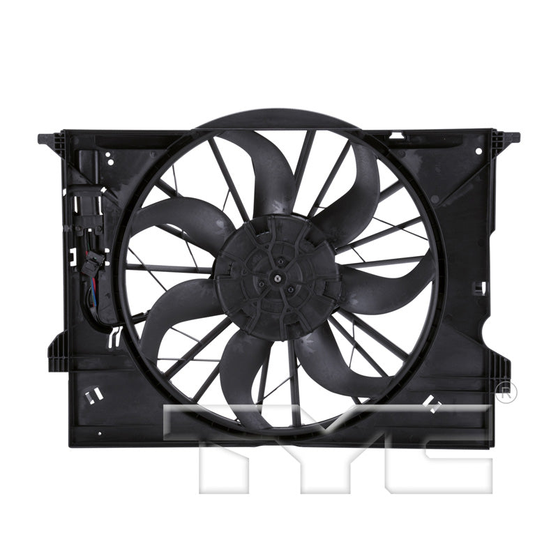 TYC Cooling Fan Assembly for Mercedes-Benz CLS55 AMG 2006 OEM # 211 500 16 93 05