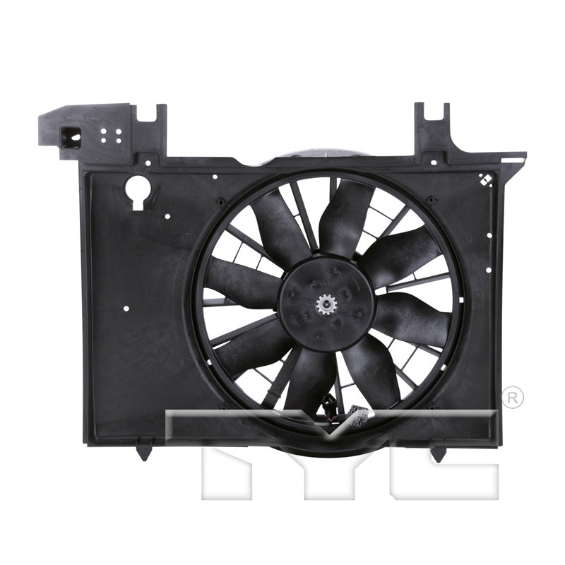 TYC Cooling Fan Assembly for Volvo V70 1998-2000 w/ A/C OEM # 8631120