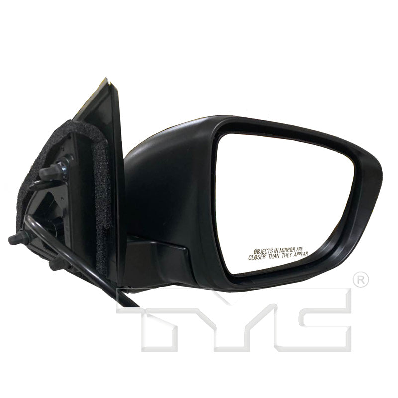 Nissan Passenger Side Mirror with OEM #  96301-6MA1A TYC #  5860071