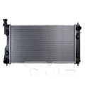 Subaru Radiator with OEM #  45111FL00B TYC #  13748