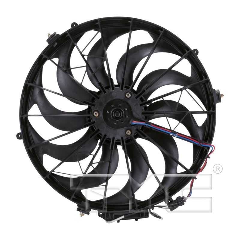 TYC Cooling Fan Assembly for BMW 328i 1999 Auxiliary Fan OEM # 64 54 1 392 913