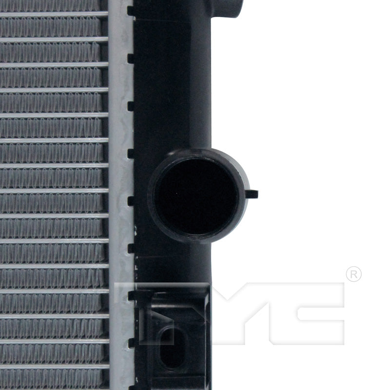 Chrysler Radiator with OEM #  5096190AA TYC #  2677