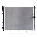 BMW Radiator with OEM #  17 11 8 666 739 TYC #  13799