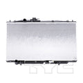 Honda Radiator with OEM #  19010-RCA-A53 TYC #  2571