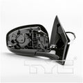 Nissan Passenger Side Mirror with OEM #  96301-1AA0C TYC #  5780641