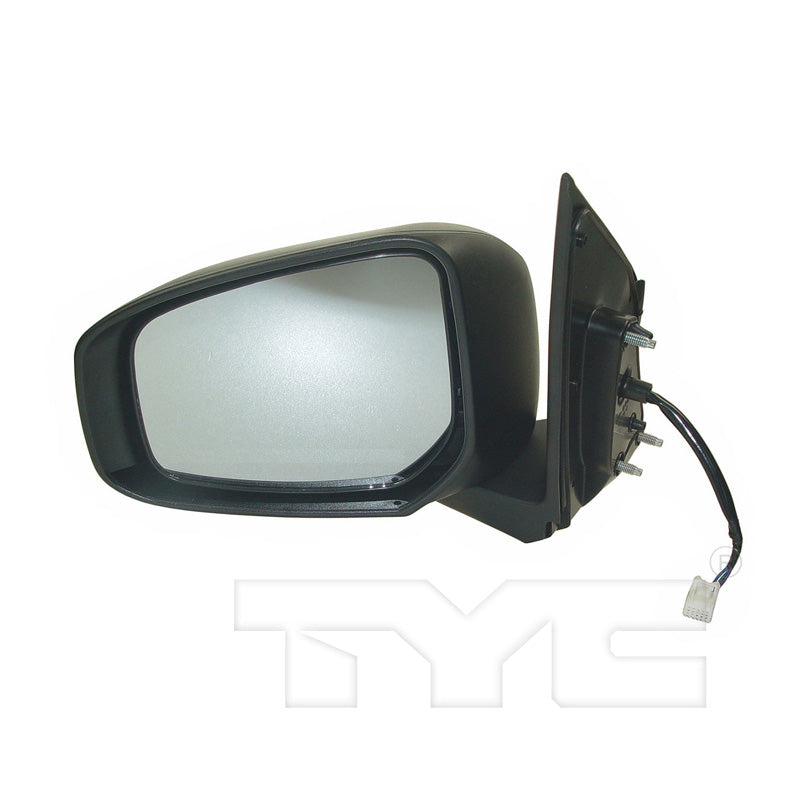 TYC Mirror for Mitsubishi Mirage 2014-2024 DRIVER Side OEM # 7632B167XA