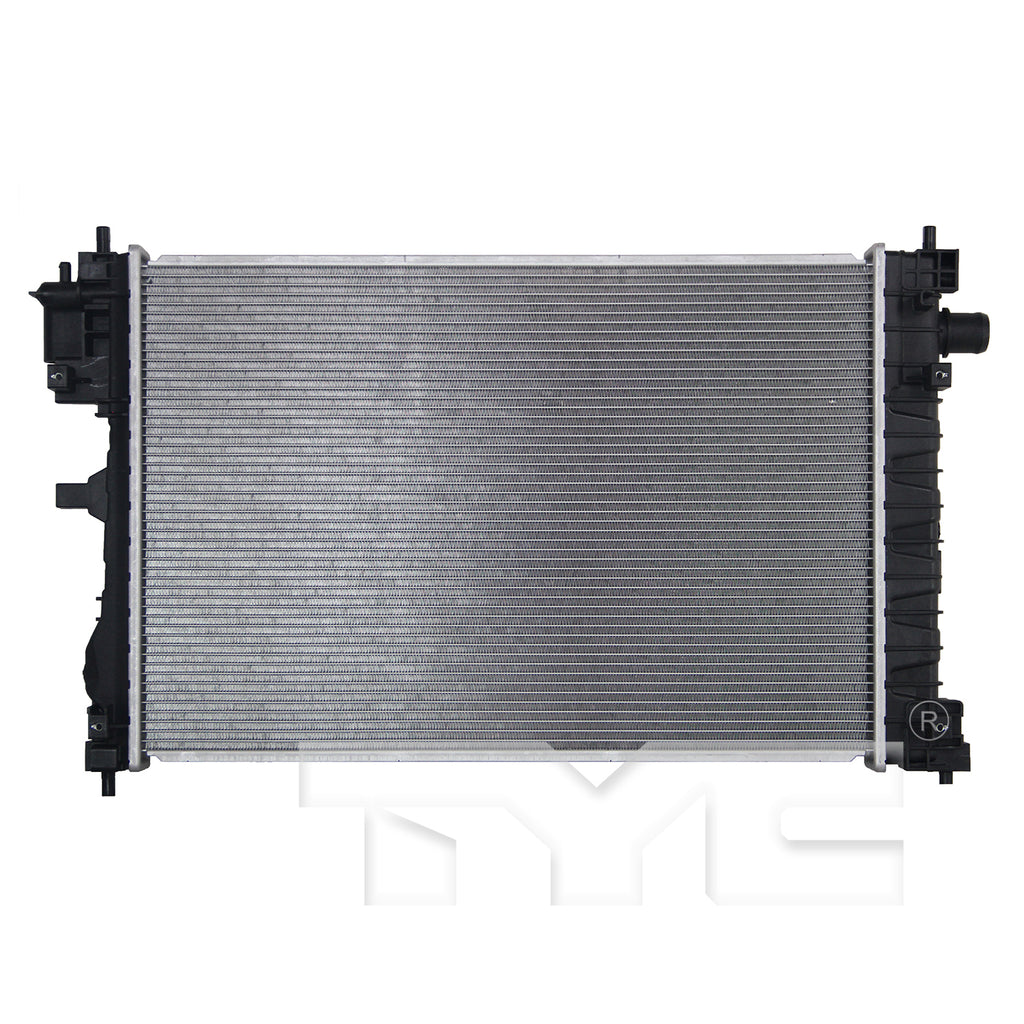 Chevrolet Radiator with OEM #  42349018 TYC #  13646