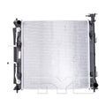 Kia Radiator with OEM #  25310 C1250 TYC #  13604