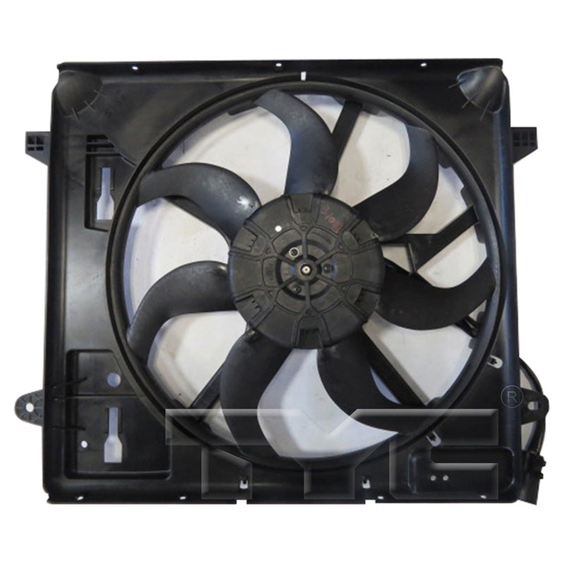 TYC Cooling Fan Assembly for Jeep Wrangler JK 2018 OEM # 68143894AA