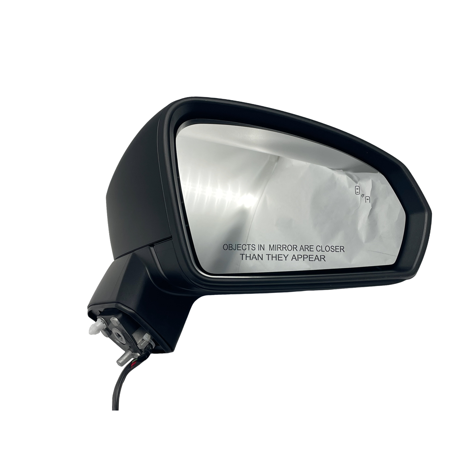 Volkswagen Passenger Side Mirror with OEM #  2GJ 857 508 L 9B9 TYC #  8660141