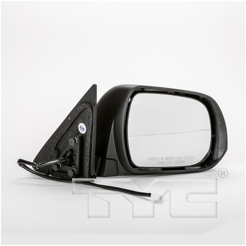 Toyota Passenger Side Mirror with OEM #  87910-0E072 TYC #  5380131