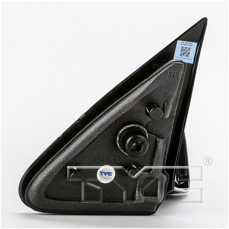 TYC Mirror for Chevrolet Cavalier 1995-2005 PASSENGER Side OEM # 22728847