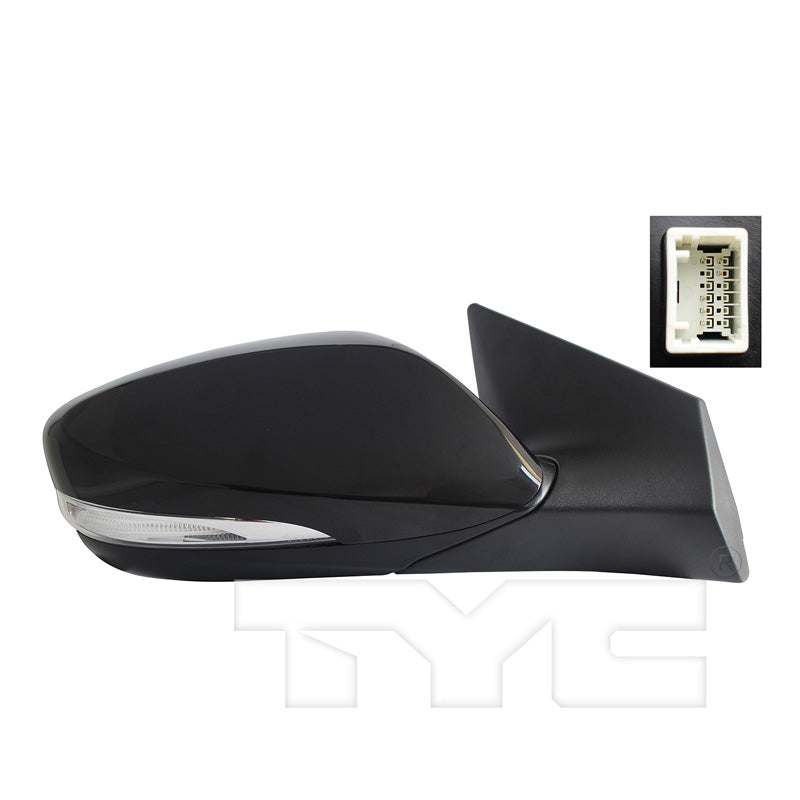 Hyundai Passenger Side Mirror with OEM #  87620-3Y000 TYC #  7710241