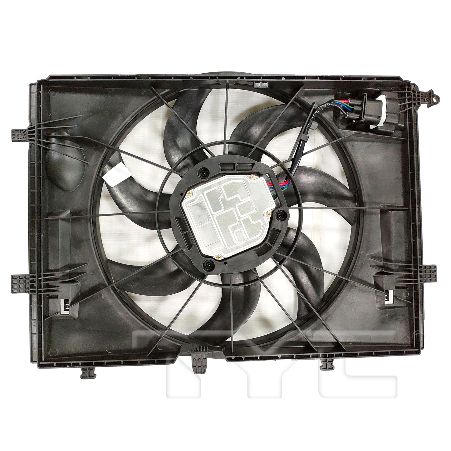 TYC Cooling Fan Assembly for Mercedes-Benz C43 AMG 2023 OEM # 099 906 11 00