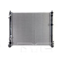Cadillac Radiator with OEM #  19130357 TYC #  13112