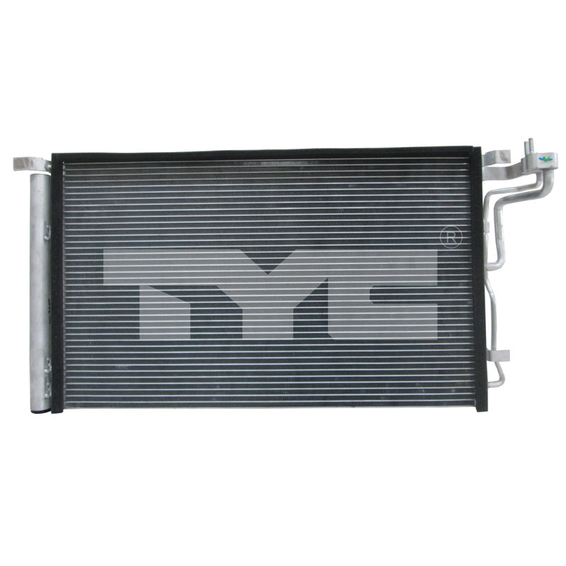 Hyundai A/C Condenser with OEM # 97606-F2090 TYC #  30103