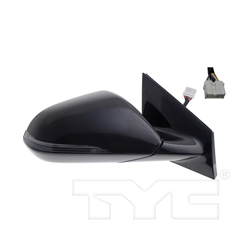 Hyundai Passenger Side Mirror with OEM #  87620-C2560 TYC #  7721071