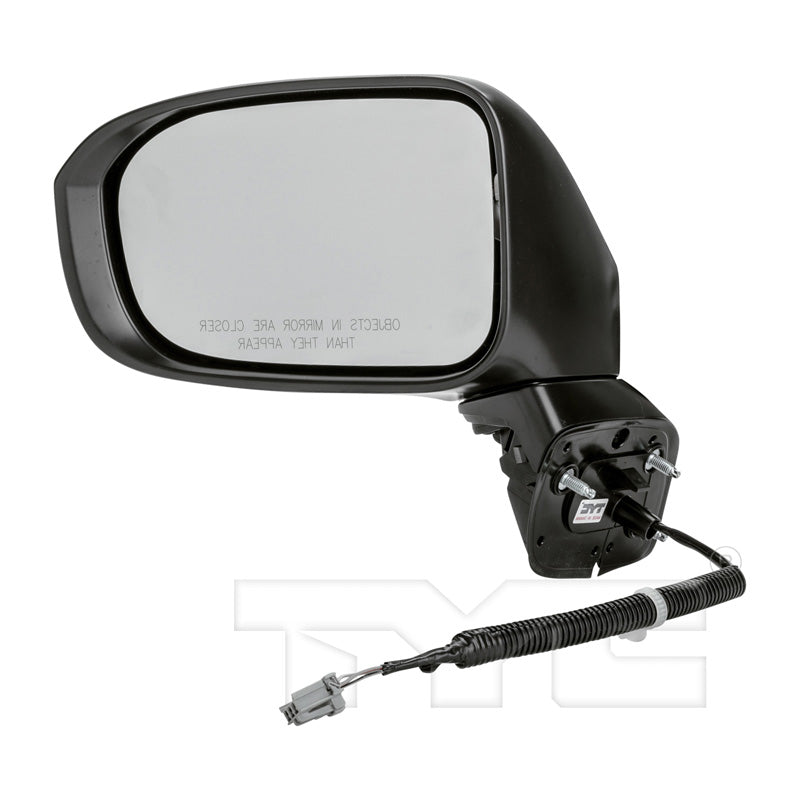 Honda Driver Side Mirror with OEM #  76251-TR4-A01ZH TYC #  4711132