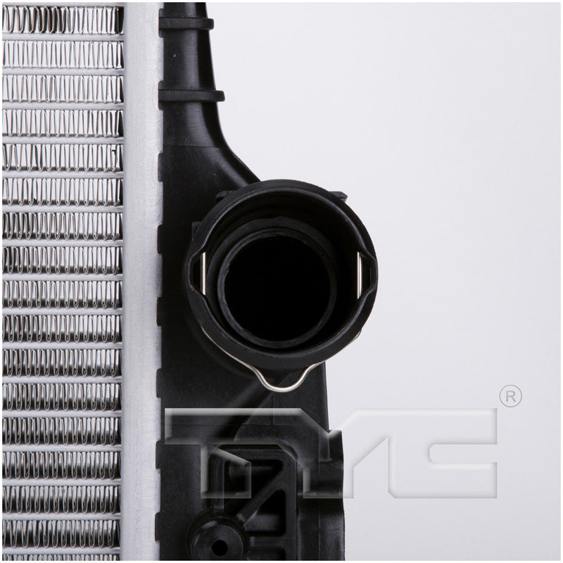 Porsche Radiator with OEM #  970 106 131 03 TYC #  13562